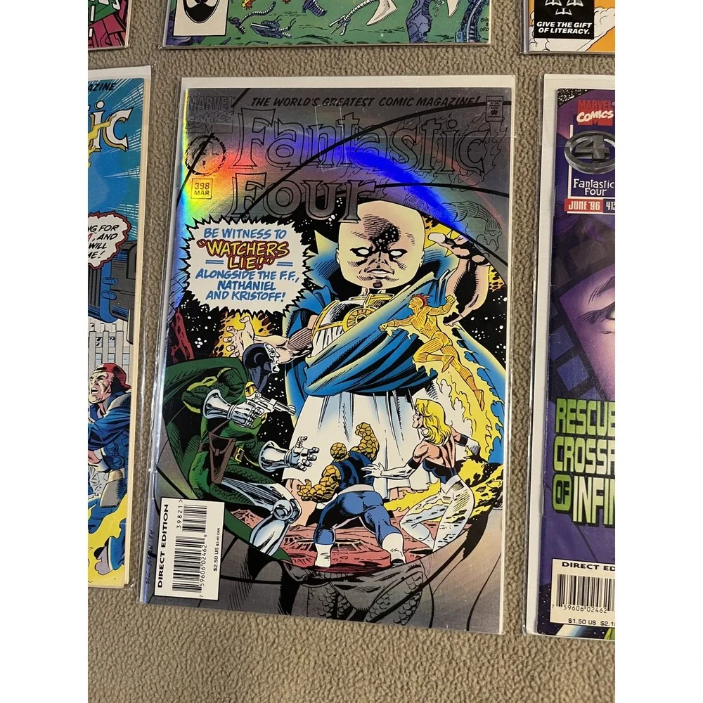Fantastic Four Comic Book Lot 6‎ Issues 245 279 293 372 396 413